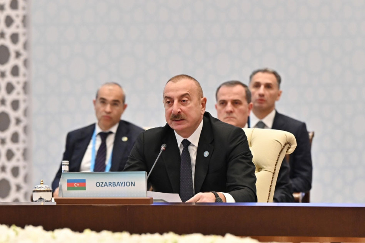 Prezident İlham Əliyev: Azərbaycan-Özbəkistan əlaqələri daha yüksək səviyyəyə qalxıb