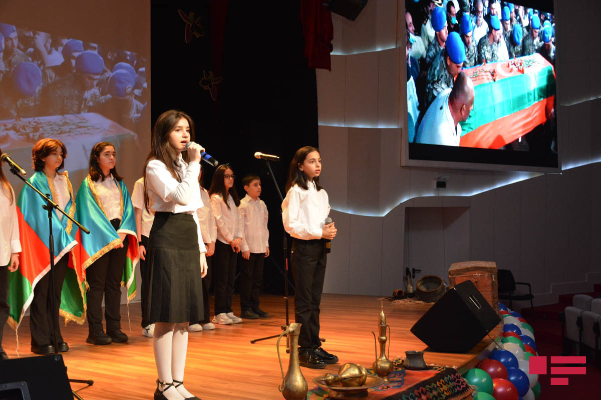 В Европейской азербайджанской школе состоялось мероприятие под названием «Карабахская победа»