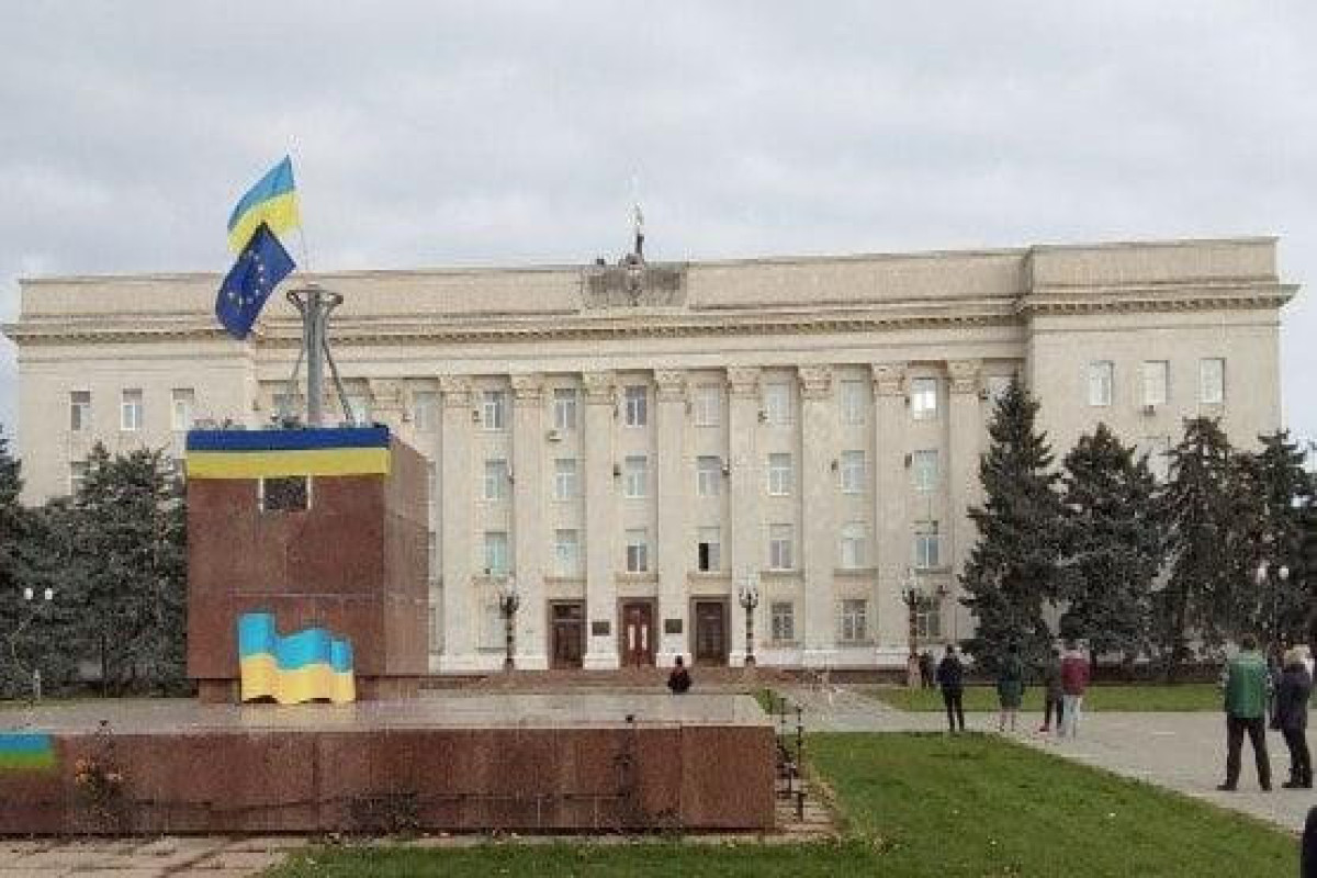 Ukrayna kəşfiyyatı ordunun Xerson şəhərinə daxil olduğunu açıqlayıb - VİDEO 