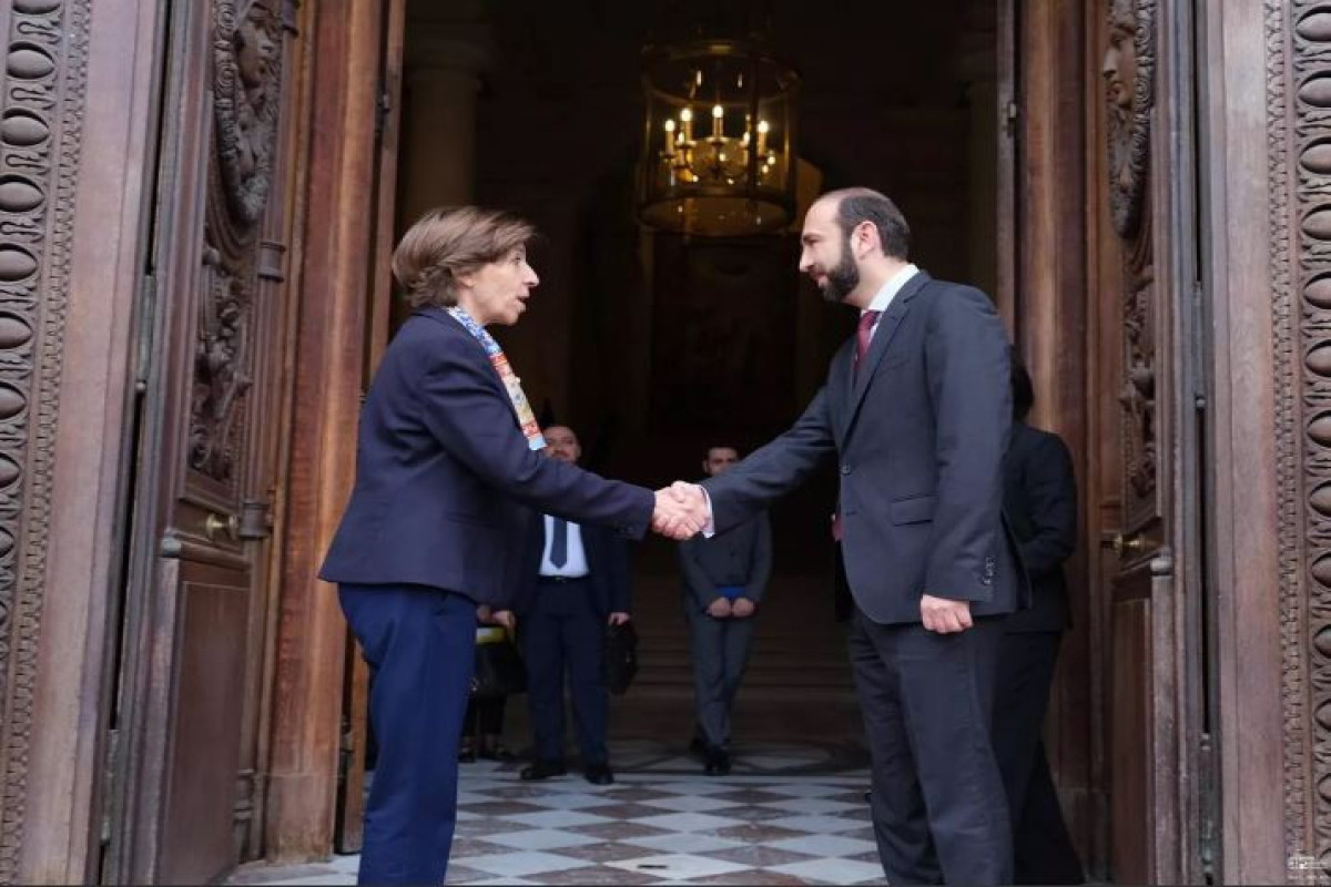 Foreign Minister of Armenia Ararat Mirzoyan has had a meeting with Foreign Minister of France Catherine Colonna on the sidelines of his visit to France