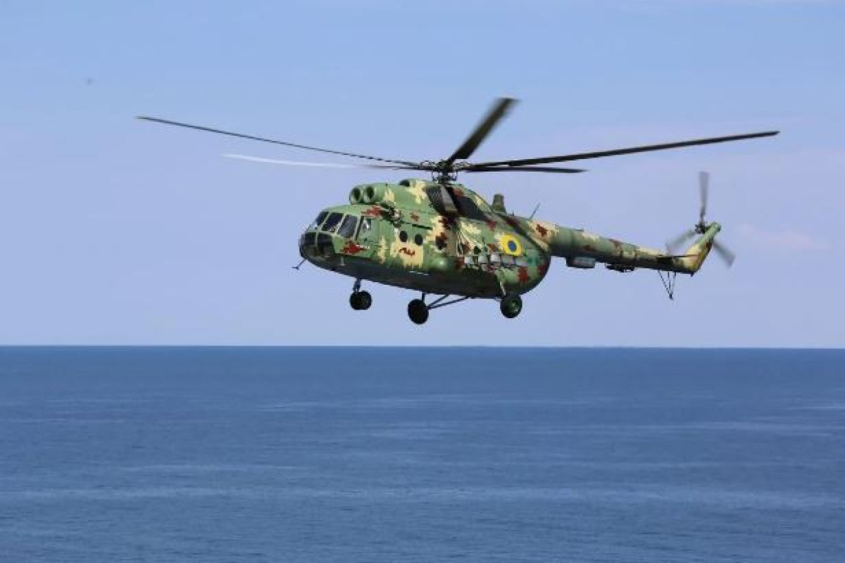 Ukrayna Rusiyanın ələ keçirdiyi helikopteri Xersona qaytarıb