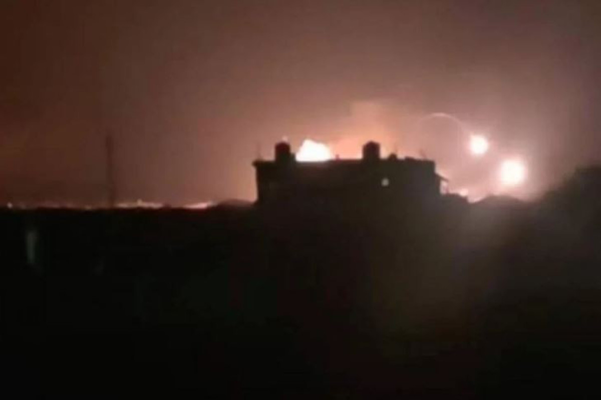 KİV: İsrail Suriyanın hərbi bazasına zərbə endirib