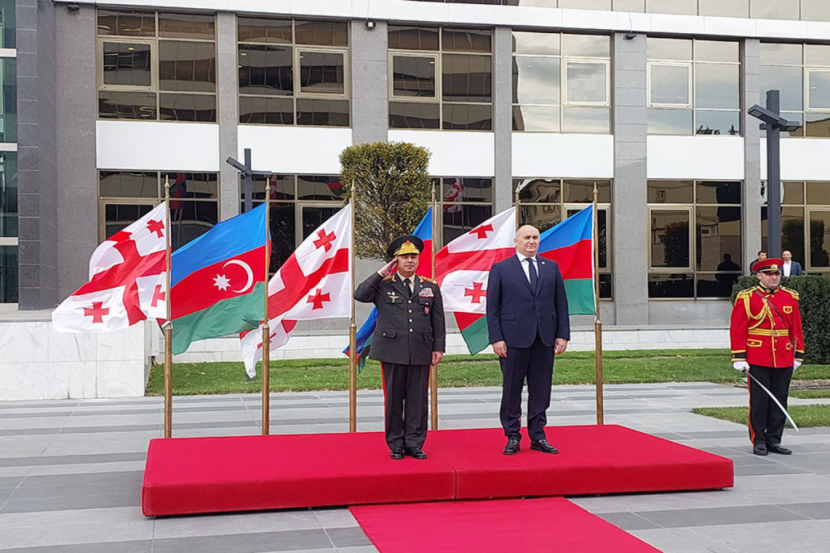 Подписан план азербайджано-грузинского военного сотрудничества - ФОТО 