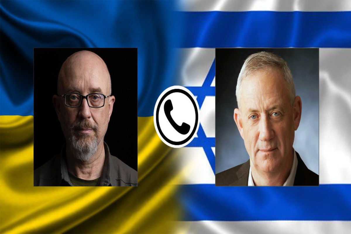 İsrail və Ukrayna müdafiə nazirləri arasında telefon danışığı olub