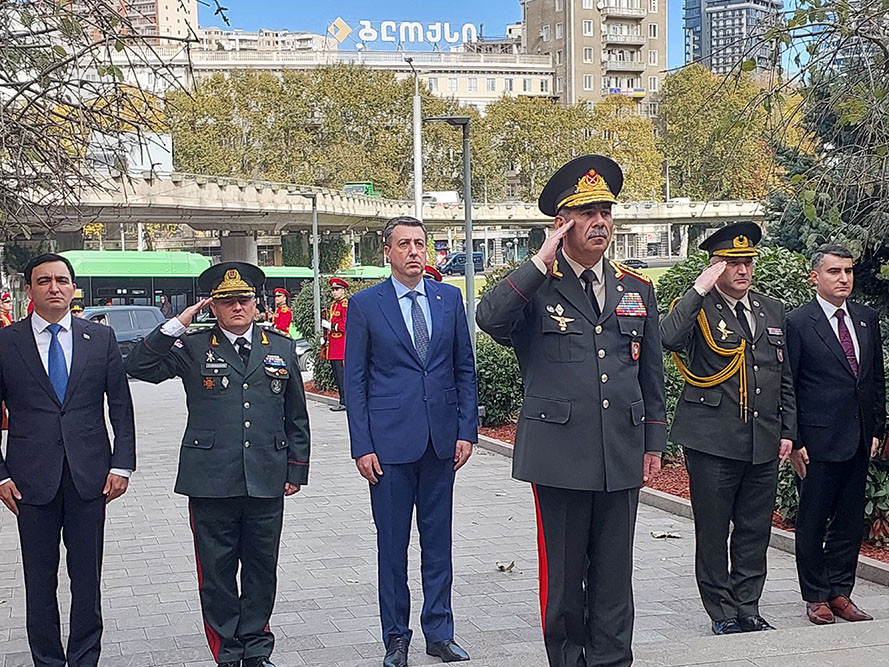Zakir Həsənov Qaribaşvili ilə hərbi əməkdaşlığı müzakirə edib - VİDEO  - YENİLƏNİB 