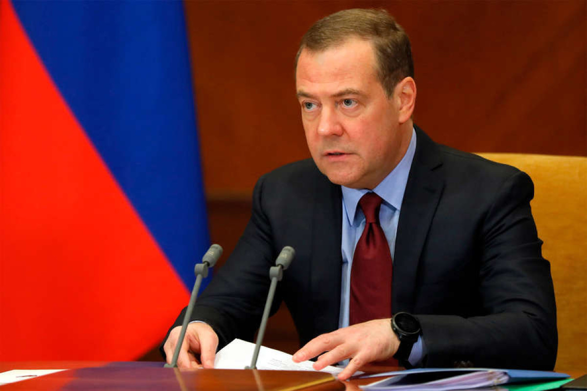 Заместитель председателя Совета безопасности России Дмитрий Медведе