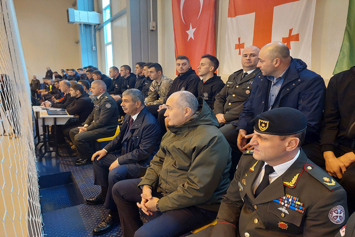 Azerbaijan Defense Minister visited Georgian National Defense Academy-PHOTO 