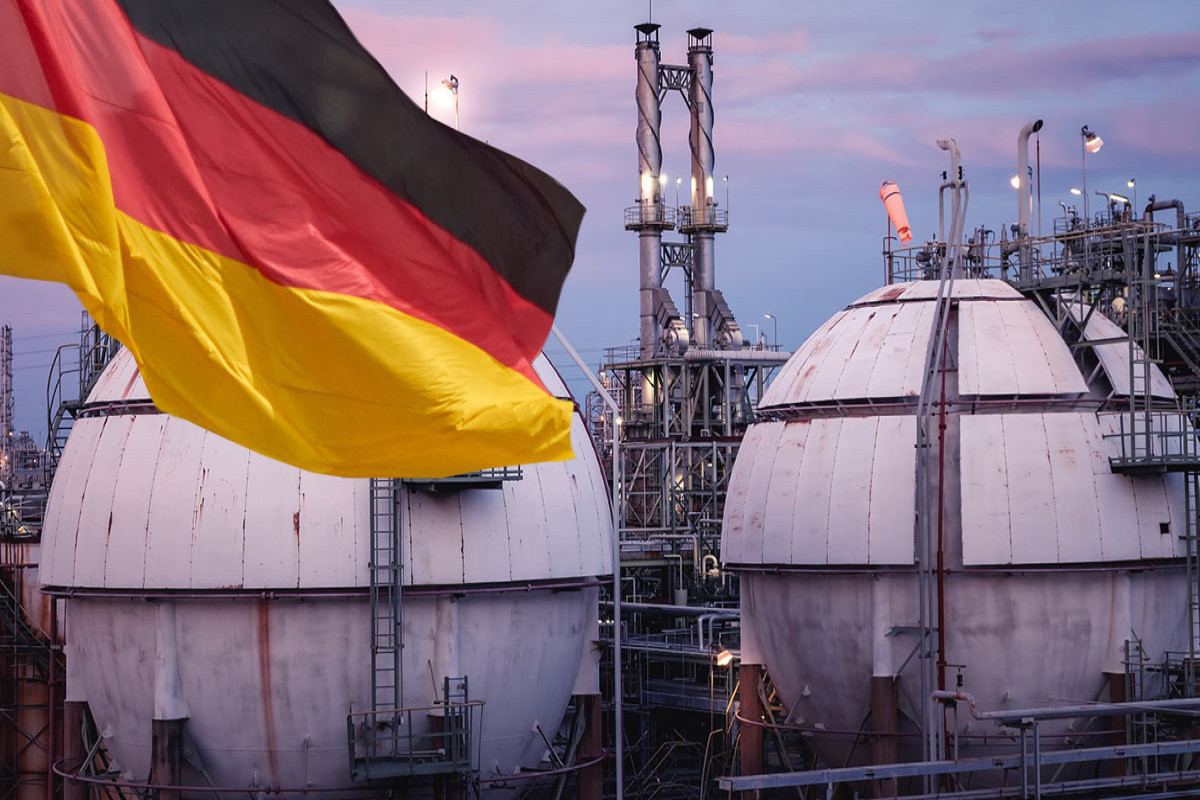 Заполненность газохранилищ Германии достигла 100%