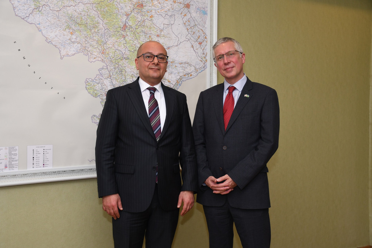 Britaniya səfiri Qarabağda minatəmizləmə işlərini yüksək qiymətləndirib - FOTO 