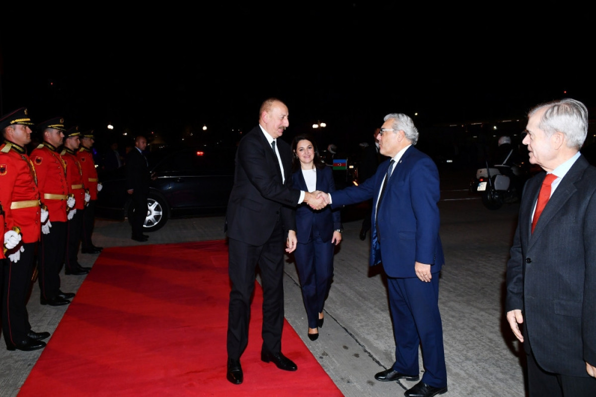 Завершился государственный визит Президента Ильхама Алиева в Албанию