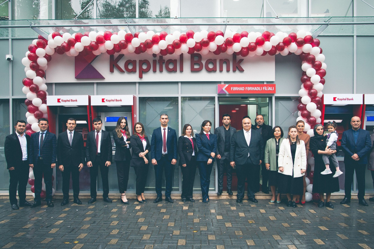 Kapital Bank şəhid əməkdaşının adını daşıyan filialını açıb - FOTO 