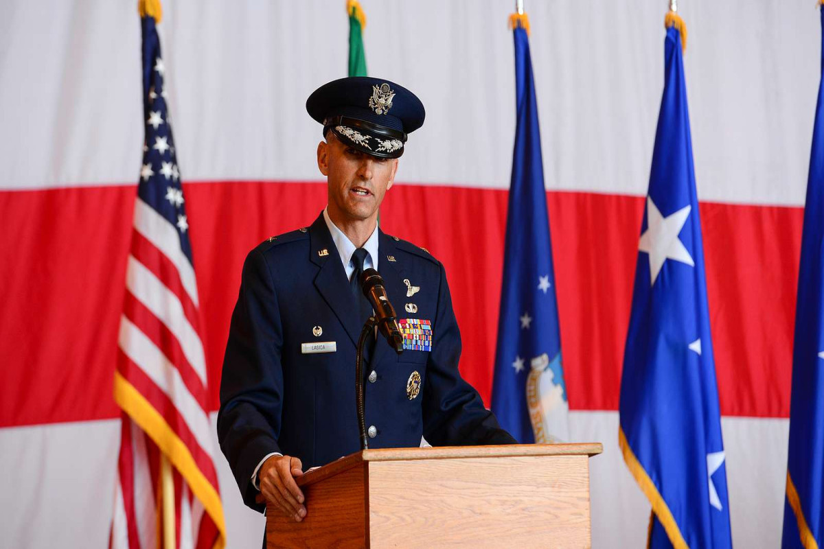 Major General Daniel Lasica of the European Command (EUCOM) of the US Department of Defense