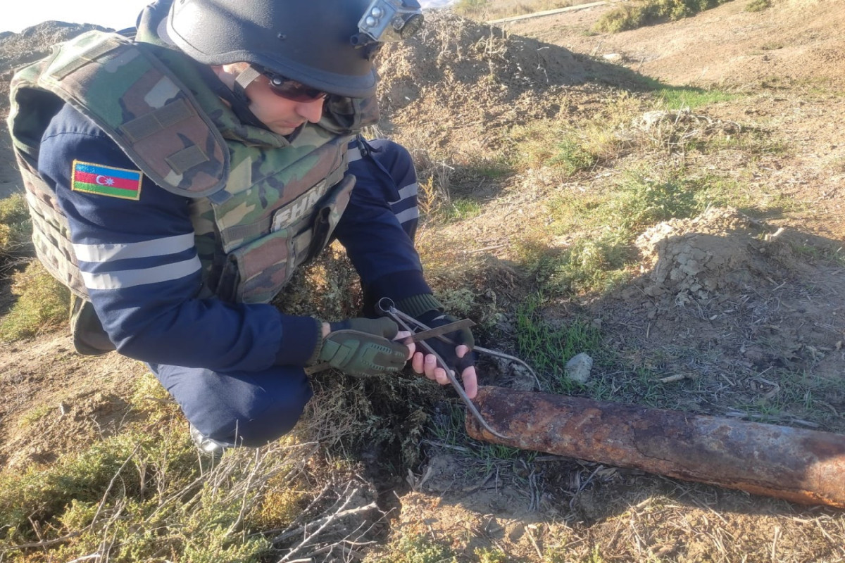 Artillery shell found in Azerbaijan's Khizi-VIDEO 