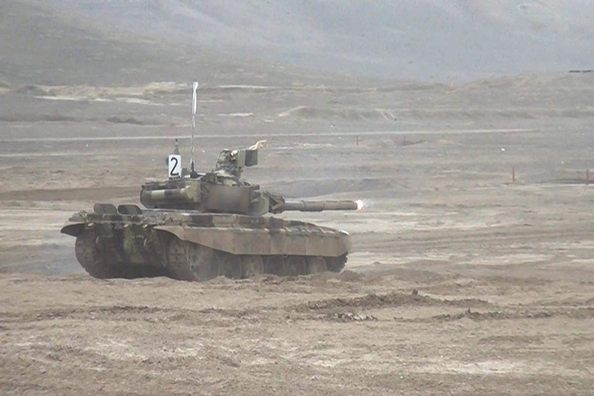 Combat readiness of tank units is inspected in Azerbaijani Army-VIDEO 