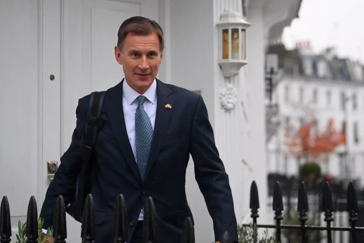 Jeremy Hunt, British Chancellor of the Exchequer
