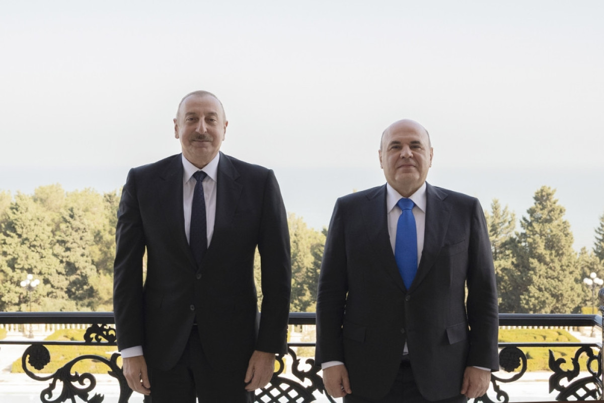 President Ilham Aliyev held one-on-one meeting with Mikhail Mishustin