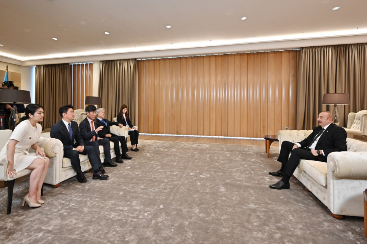 President Ilham Aliyev received  Secretary General of the International Conference of Asian Political Parties