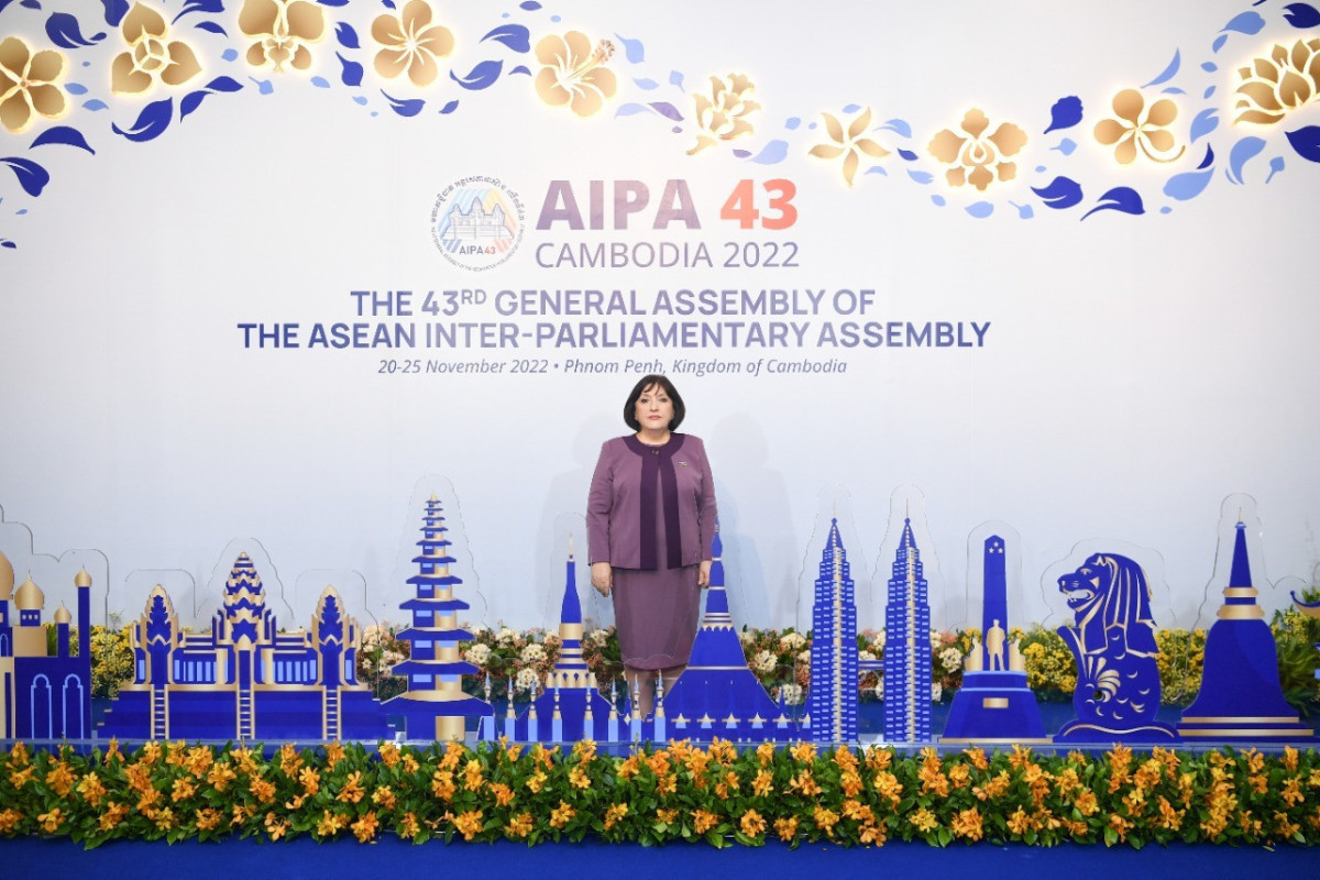 Sahibə Qafarova ASEAN PA-nın 43-cü Baş Assambleyasının açılış mərasimində iştirak edib