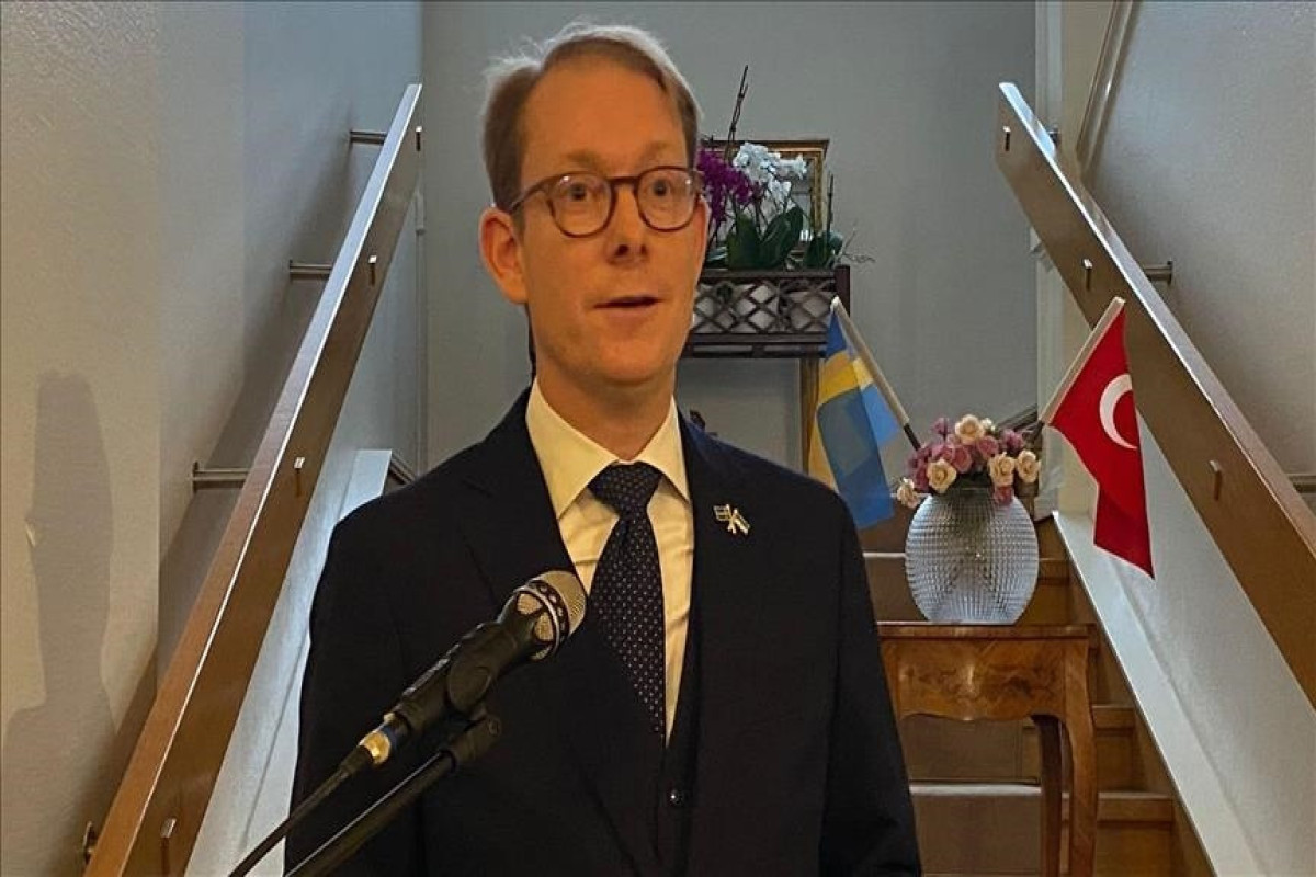 Tobias Billstrom, Sweden’s foreign minister