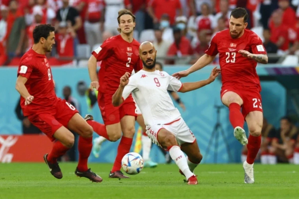 ЧМ-2022: Дания сыграла вничью с Тунисом