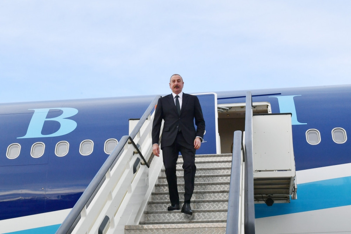 President Ilham Aliyev pays official visit to Serbia