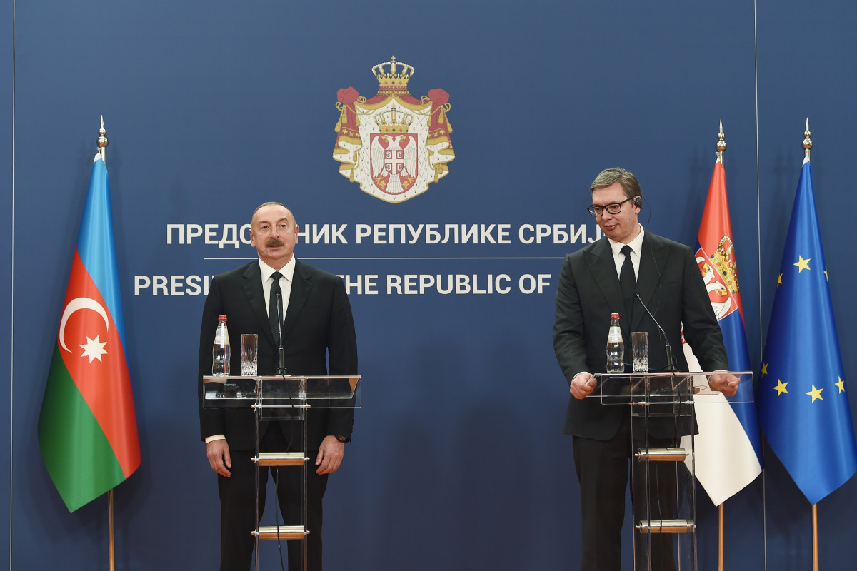 Prezident İlham Əliyev: Azərbaycanla Serbiya sözün əsl mənasında strateji tərəfdaşdırlar