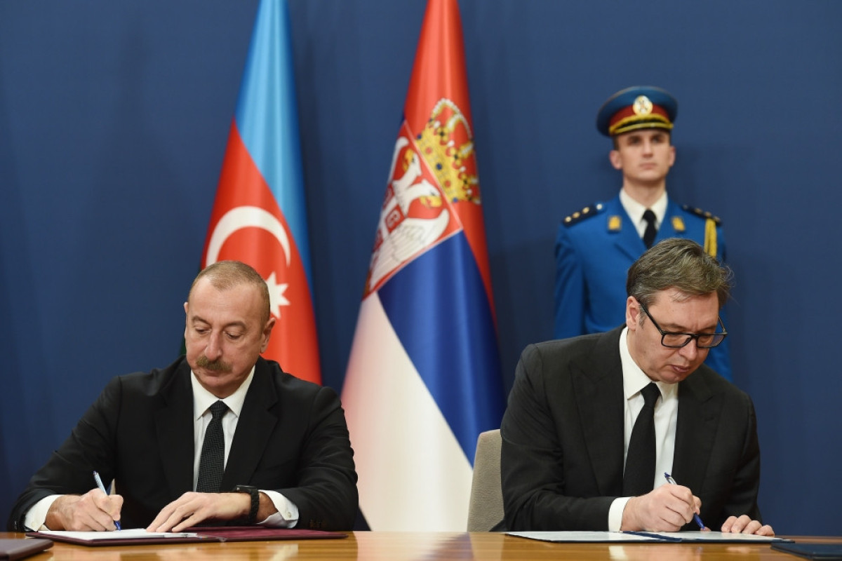 A Strategic Partnership Council is established between Azerbaijan and Serbia