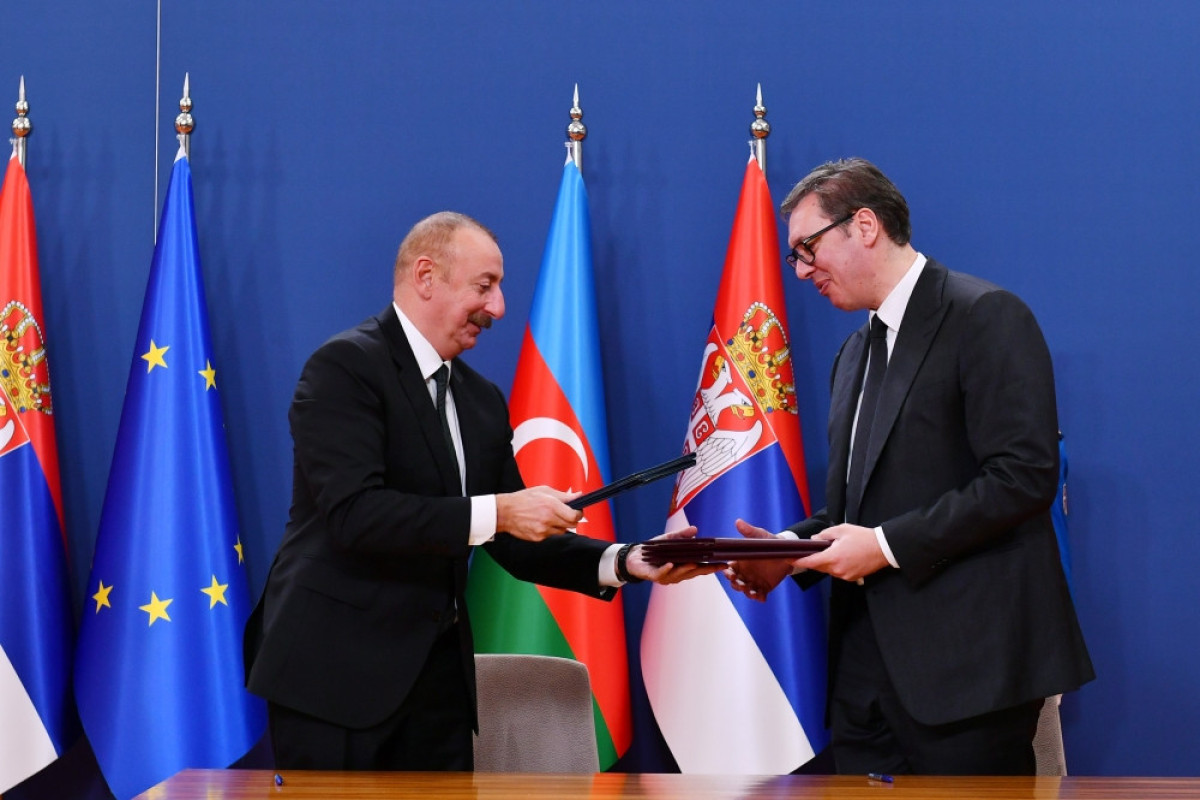 Azerbaijani-Serbian documents were signed in Belgrade-UPDATED 
