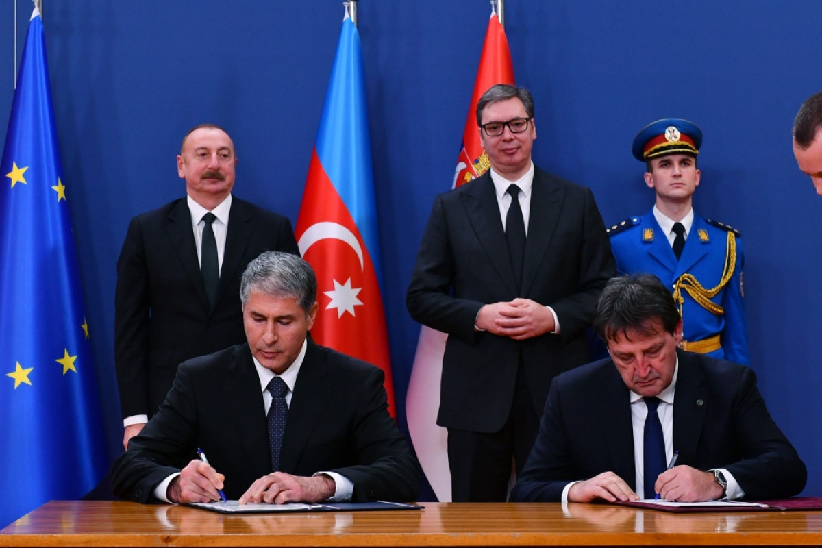 Azerbaijani-Serbian documents were signed in Belgrade-UPDATED 