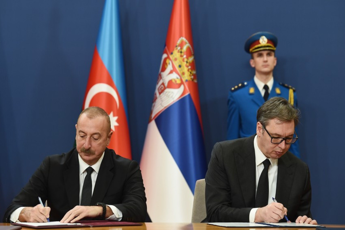 В Белграде подписаны азербайджано-сербские документы-ОБНОВЛЕНО 