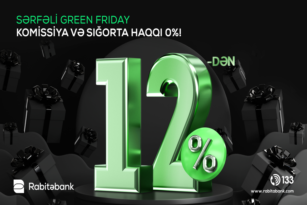 Rabitəbank “Green Friday” kampaniyasına start verir - FOTO 