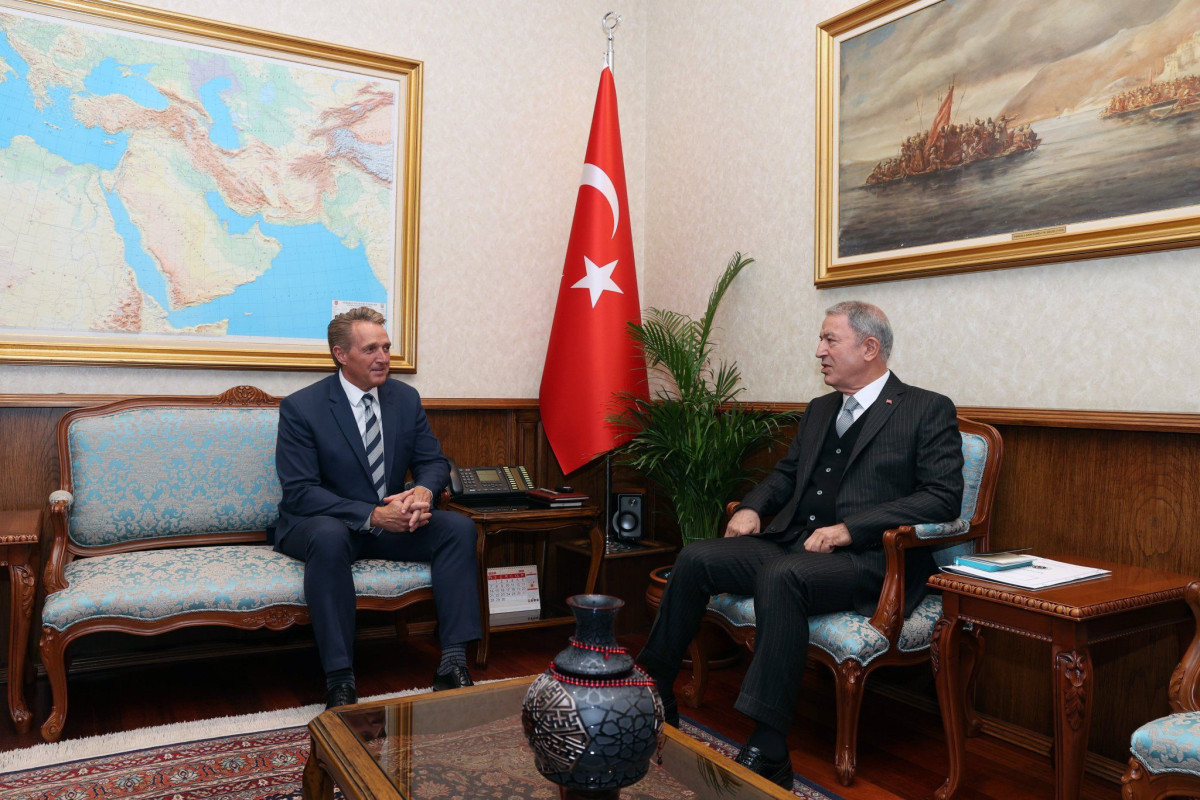 Hulusi Akar received US ambassador to Turkiye