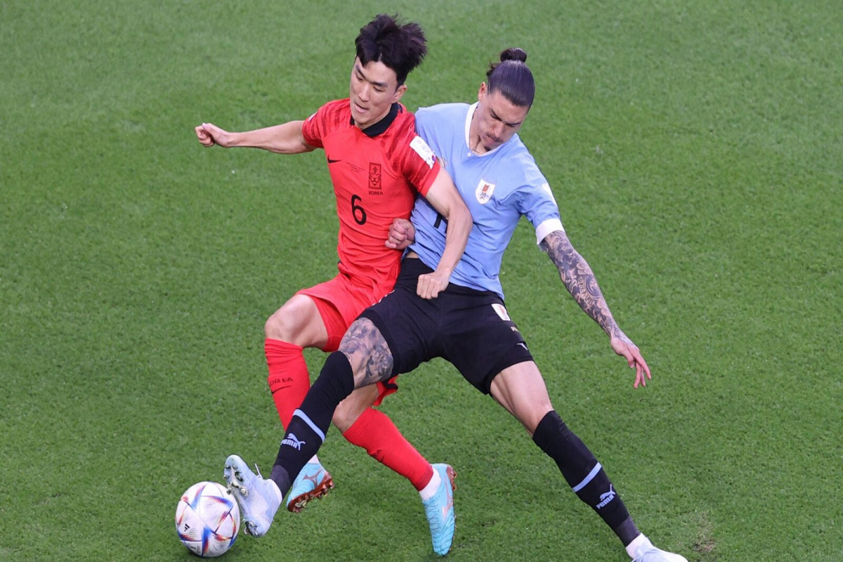 ЧМ-2022: Матч между сборными Уругвая и Южной Кореи завершился нулевой ничьей
