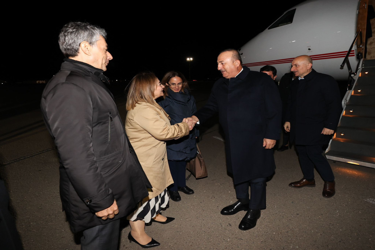 Cavusoglu arrived in Aktau to attend the tripartite meeting of Azerbaijan-Turkiye-Kazakhstan