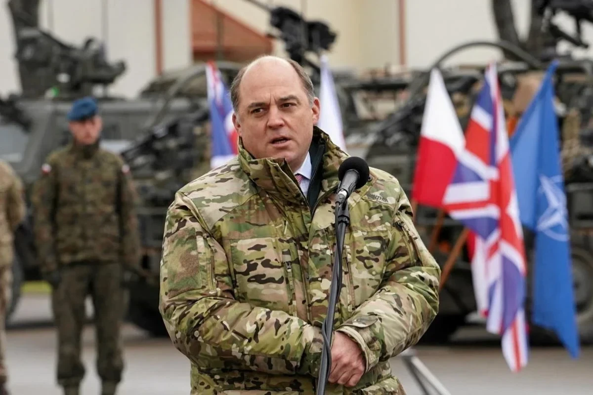 British Defense Minister Ben Wallace