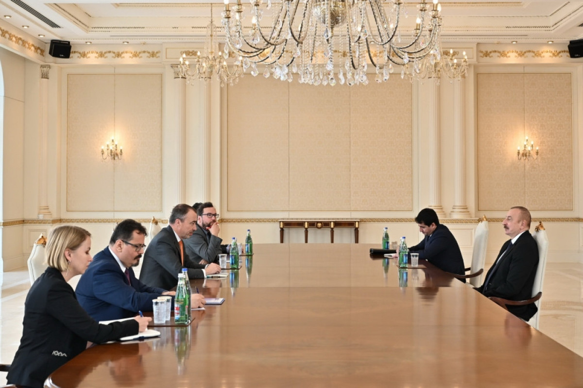 President Ilham Aliyev received EU Special Representative for South Caucasus