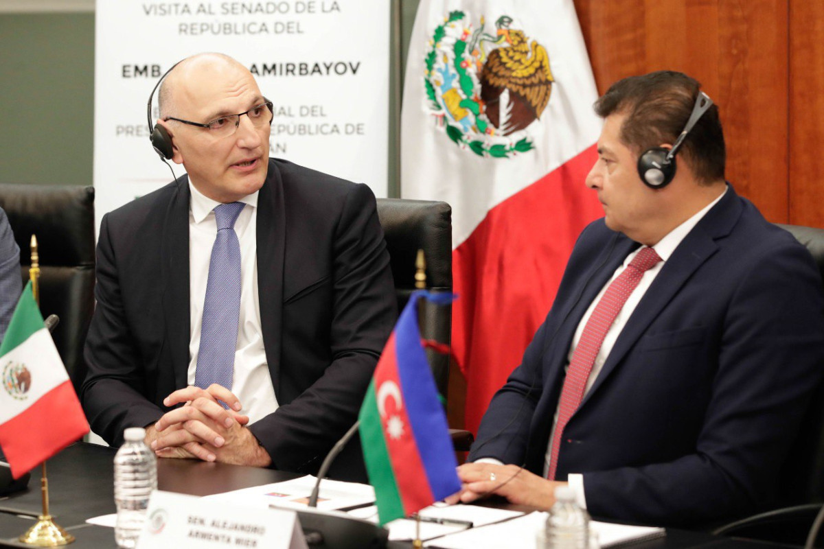 Помощник Первого вице-президента Эльчин Амирбеков побывал с визитом в Мексике