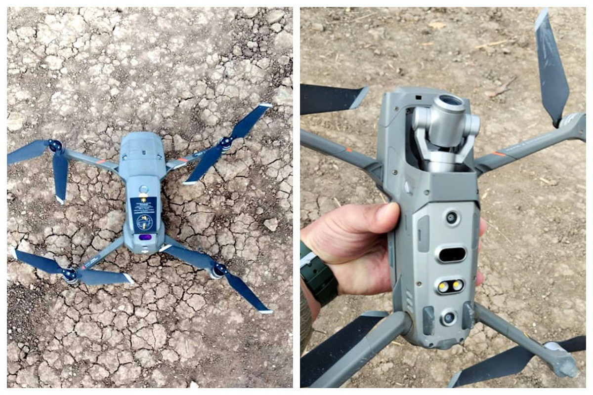 Quadcopter of Armenian militants, conducting reconnaissance flight in Khojaly and Aghdam, was intercepted