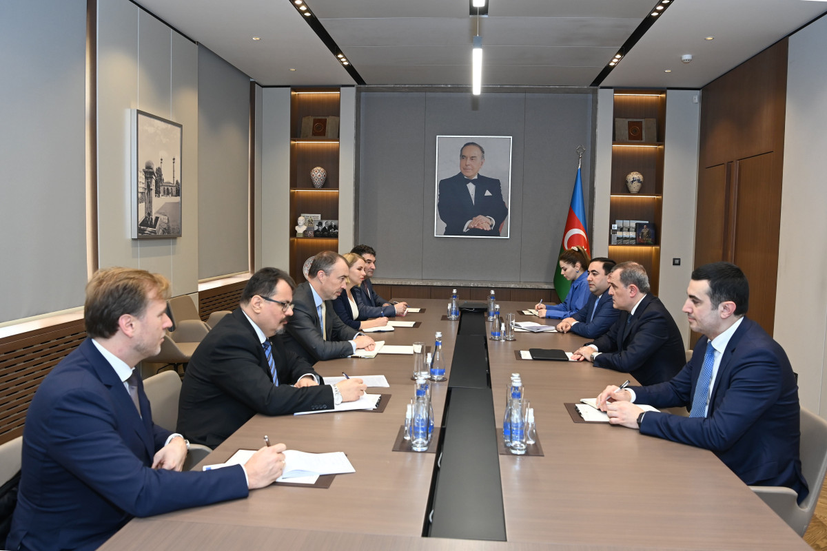 Azerbaijani FM meets with Toivo Klaar, discussed normalization process with Armenia