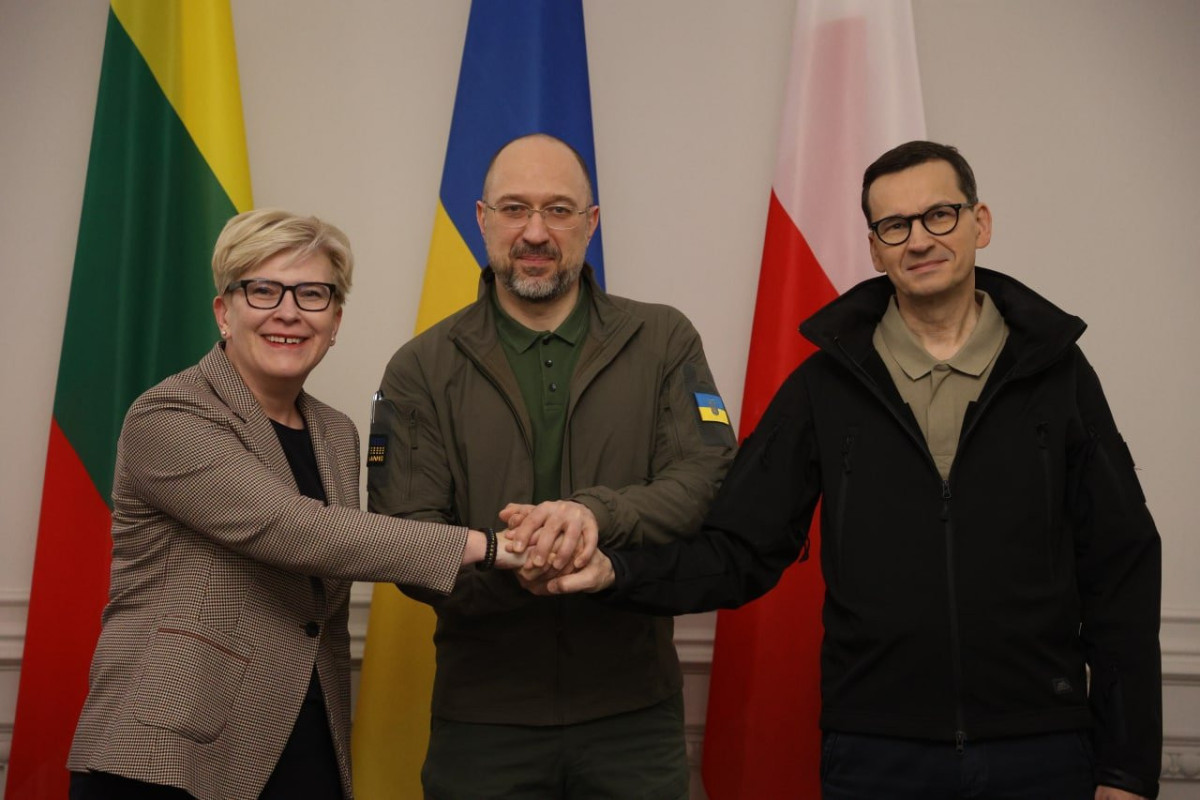 Ukraine, Poland and Lithuania sign agreement to increase aid to Kyiv