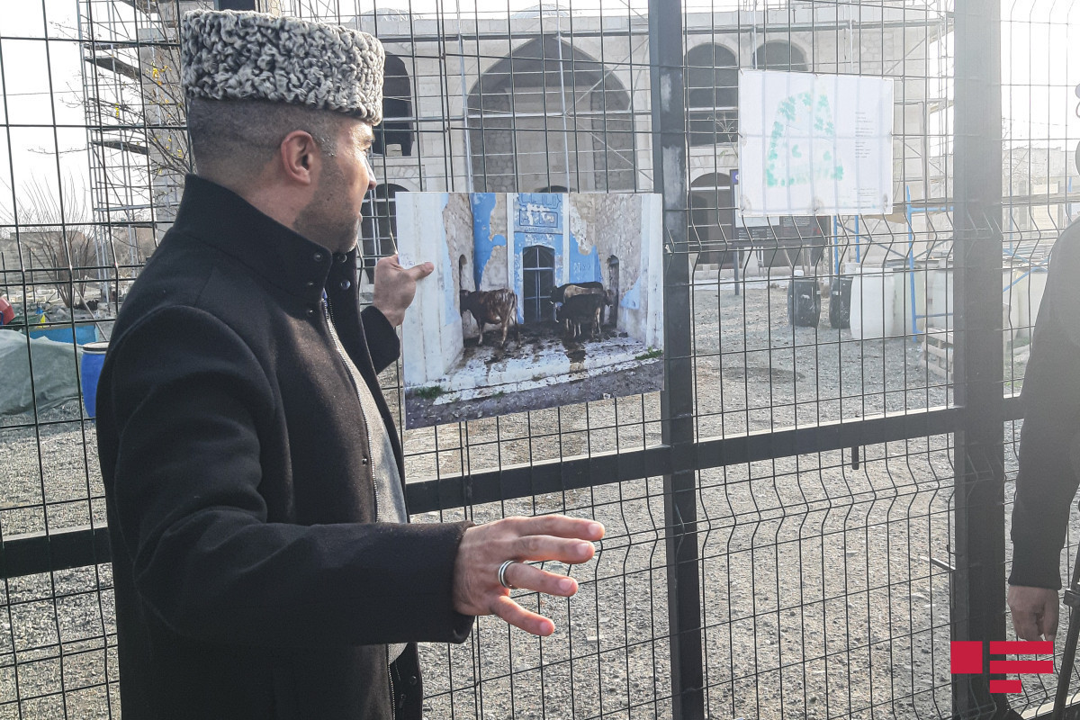 Международные эксперты посетили Джума мечеть и Аллею шехидов в Агдаме-ФОТО 