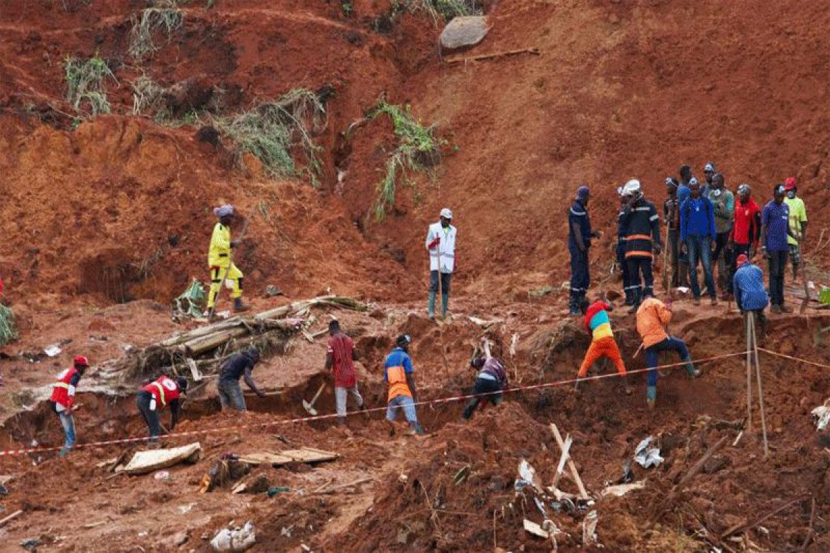 Landslide kills at least 14 attending funeral in Cameroon capital
