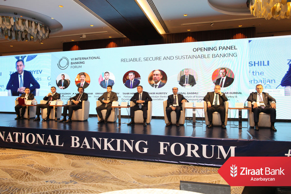 "Ziraat Bank Azərbaycan" VI Beynəlxalq Bankçılıq Forumunun tərəfdaşı olub - FOTO 