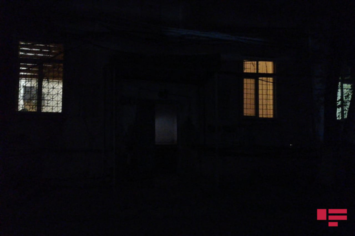 Sumqayıtda yataqxanada yanğın olub - FOTO 