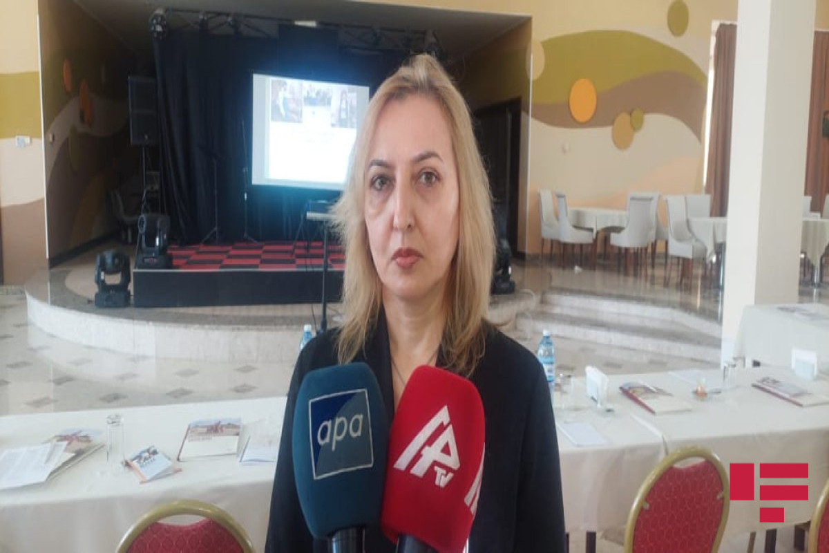 Ilaha Huseynova, head of Public Relations Department of the International Committee of the Red Cross (ICRC) Representation in Azerbaijan