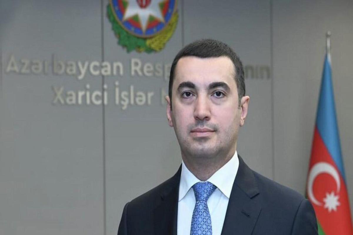Aykhan Hajizade, Head of the Press Service Department of the Ministry of Foreign Affairs of the Republic of Azerbaijan