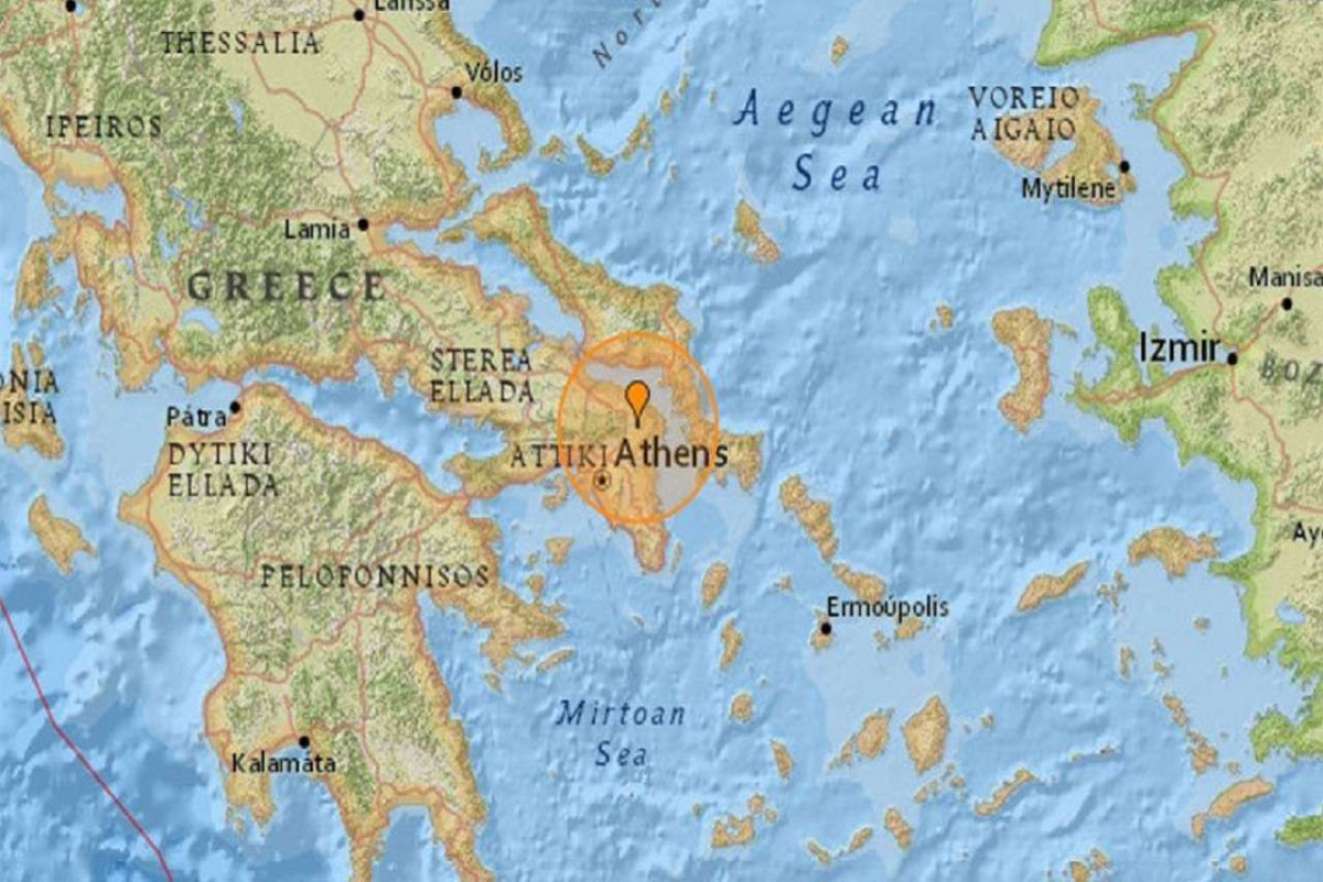 Earthquake rattles Greece, felt in Athens