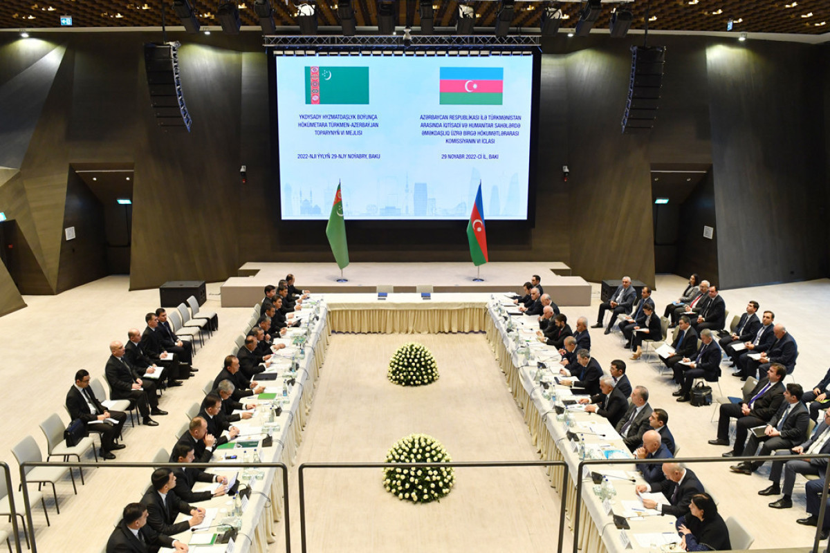 6-е заседание Совместной межправительственной комиссии Азербайджана и Туркменистана