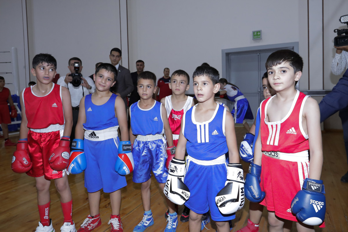 Sahil Babayev naxçıvanlı boksçularla görüşüb - FOTO 