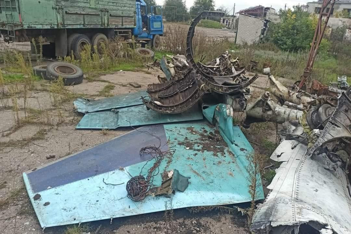 Ukrayna ordusu Rusiyaya məxsus helikopteri məhv edib